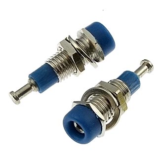 Z008 2MM PANEL JACK BLUE - RUICHI