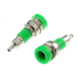 Z010 4MM PANEL JACK GREEN - RUICHI