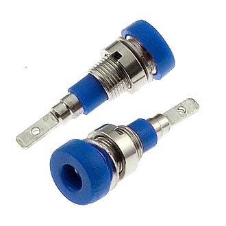Z007 2MM PANEL JACK BLUE - RUICHI