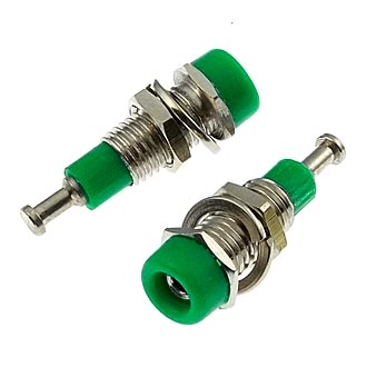 Z008 2MM PANEL JACK GREEN - RUICHI