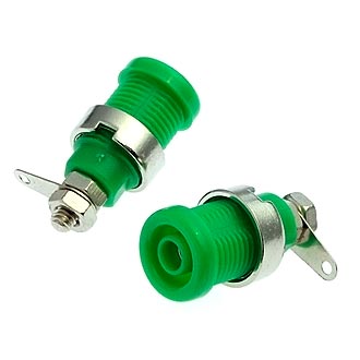 Z016 4MM PANEL JACK GREEN - RUICHI