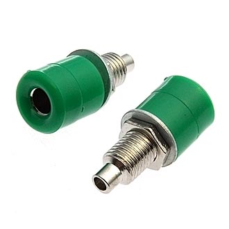 Z031 4MM SOCKET GREEN - RUICHI