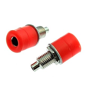 Z031 4MM SOCKET RED - RUICHI