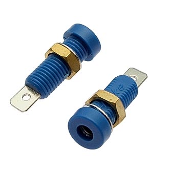Z032 4MM SOCKET BLUE - RUICHI