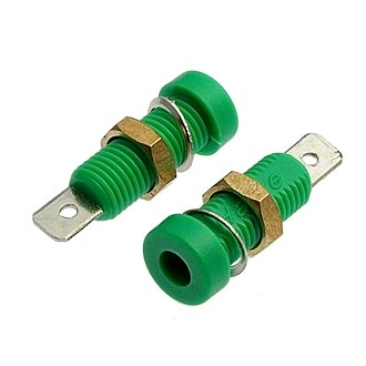 Z032 4MM SOCKET GREEN - RUICHI