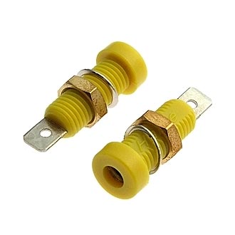 Z032 4MM SOCKET YELLOW - RUICHI