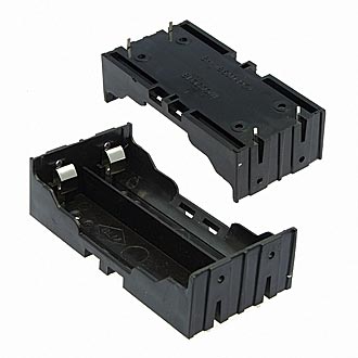 BATTERY HOLDER FOR LI-ION 2X18650 - RUICHI