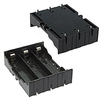 BATTERY HOLDER FOR LI-ION 3X18650 - RUICHI