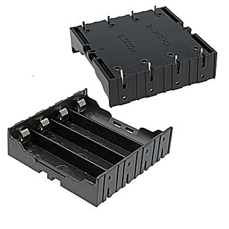BATTERY HOLDER FOR LI-ION 4X18650 - RUICHI