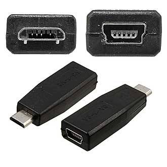 USB-F MINI TO USB-M MICRO - RUICHI