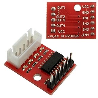 RED 5 LINE PHASE STEPPER MOTOR - RUICHI
