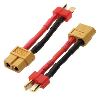 XT60 F TO DEANS M 14AWG 4CM - RUICHI