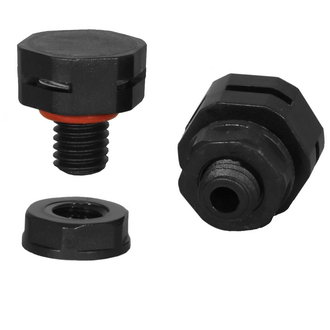 M8X1.25 PA66  BLACK - RUICHI