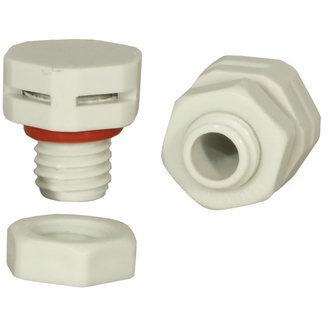 M10X1.5 PA66 WHITE - RUICHI