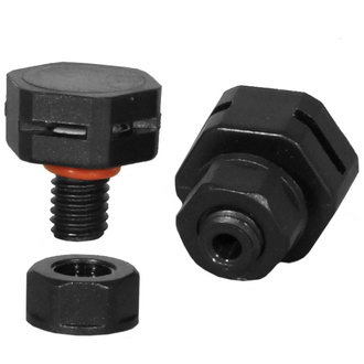 M5X0.8  PA66  BLACK - RUICHI