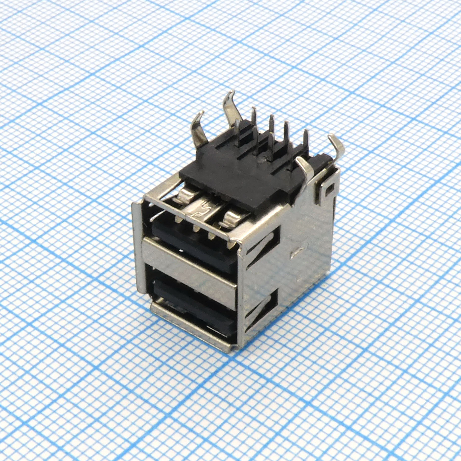 USB под пайку USBA-2J - Китай