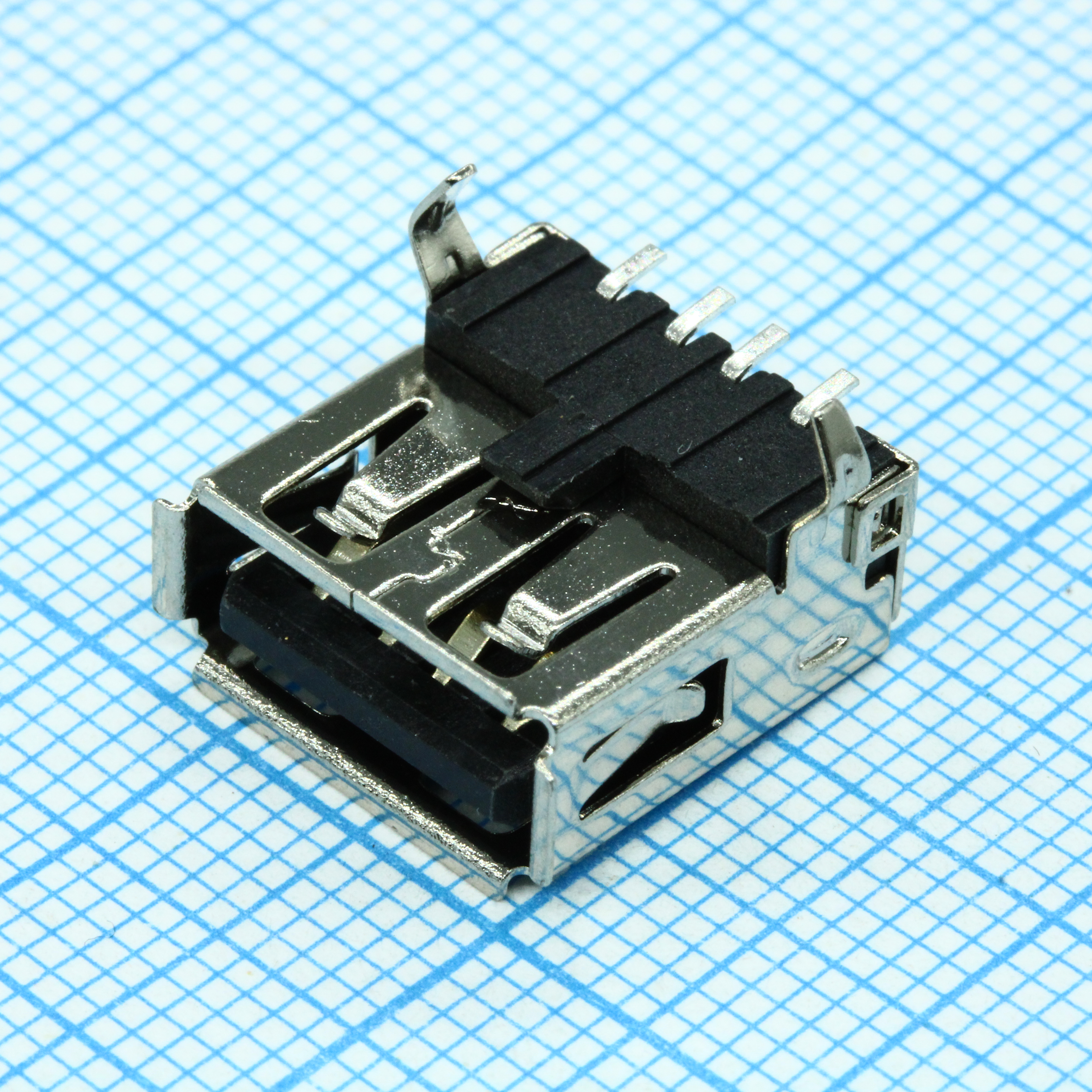 USBA-1J TYPE A SMD BLACK - Hsuan Mao