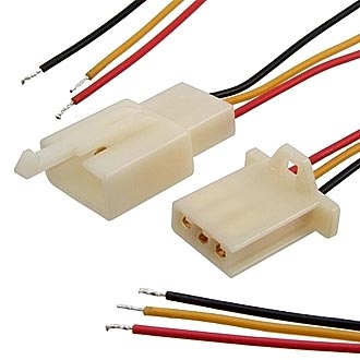 1008 AWG24  3X2.8 5MM  L=300MM RBY - RUICHI