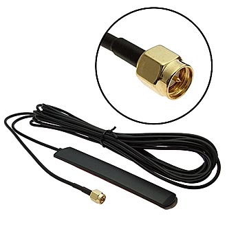 GSM 2DB RG174 5M SMA-P - RUICHI