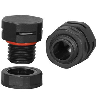 M12X1.5 PA66 BLACK - RUICHI