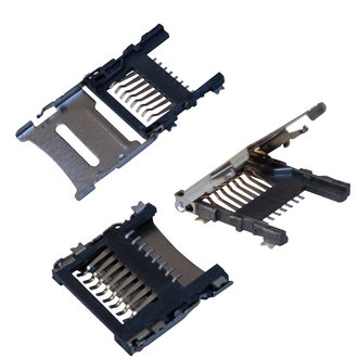 MICROSD SMD 8PIN 1.8H - RUICHI