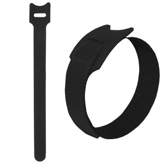Липучка 210Х16 ММ, черный (50шт) - RUICHI