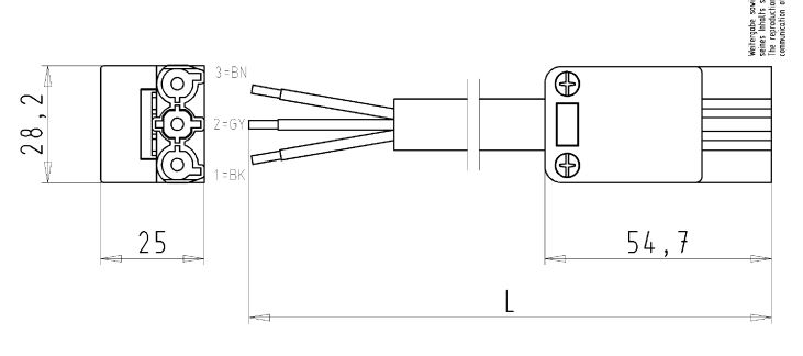 CONNECT W. CABLE GST18I3KS-S 15 - Wieland Electric
