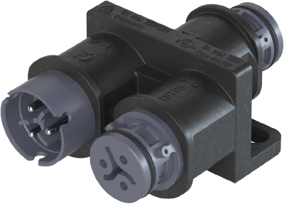 Разветвитель RST08i3VL2P1YF V L SG - Wieland Electric