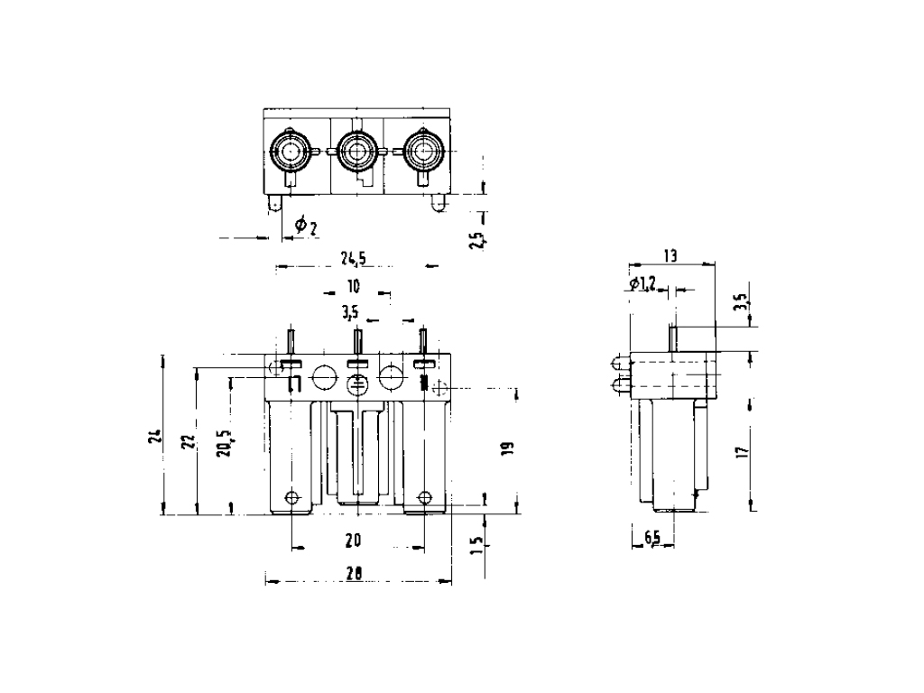 Разъем ST18/3S F1 WS ON - Wieland Electric
