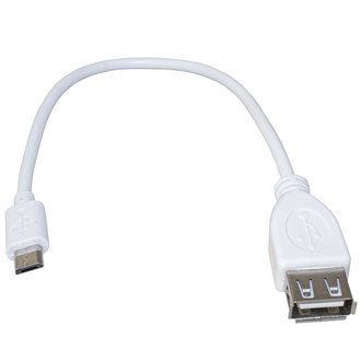 USB2.0 A(F)-MICRO USB B(M) W 0.2M - RUICHI