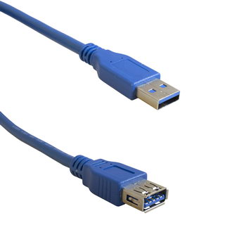 USB3.0 A(M)-USB A(F) BL 1.8M - RUICHI