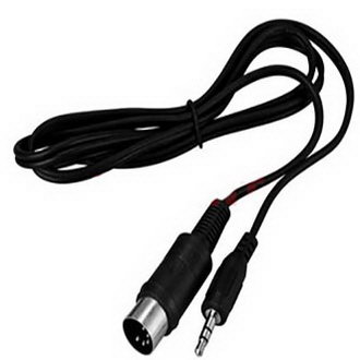 DIN 5 PIN - STEREO 3,5 MM B1,5 M - RUICHI
