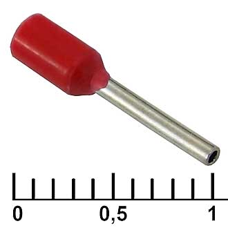 DN00308 RED (0.8X8MM) - RUICHI