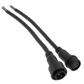 2PIN BP L=40 D=21.5MM 2*0.75MM2 - RUICHI