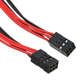 BLD 2X03 *2 AWG26 0.3M - RUICHI