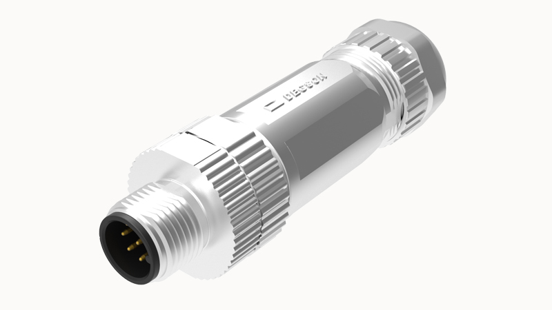 Вилочный разъем PASH-M12A-05P-MM-SL7001 - Degson