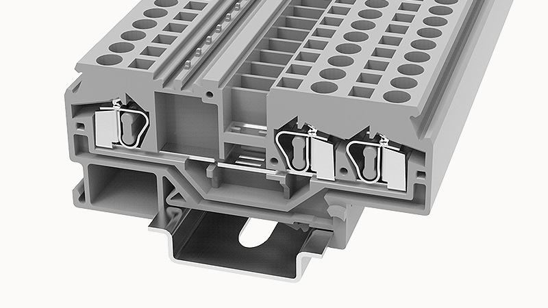 Проходная клемма WS4-TW-01P-11 - Degson