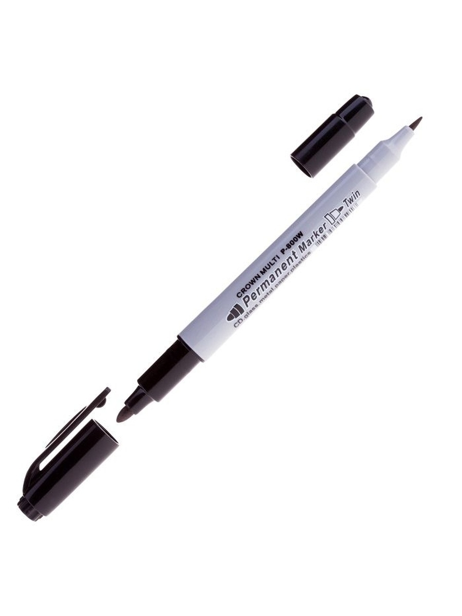 Маркер Crown "Multi Marker Twin"P-800W - .
