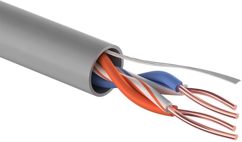 Кабель витая пара  UTP 2PR 24AWG - PROconnect