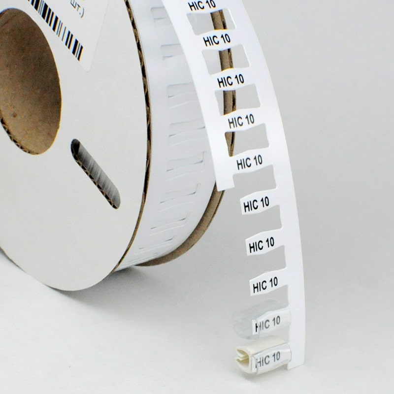 Маркер для контейнеров HIC-10x4,6-W - Элегир Маркинг