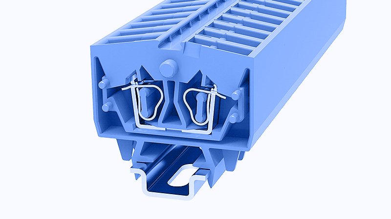 Проходная клемма WS2.5-DIN15-01P-12 - Degson