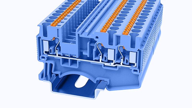 Проходная клемма DS2.5-TW-01P-12 - Degson
