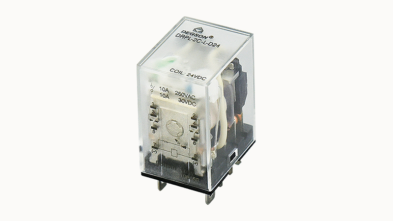 Реле без колодки DRPL-2C-L-D24 - Degson