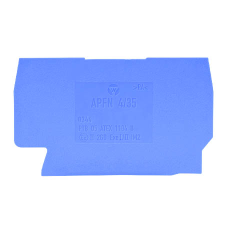 Крышка бок. APFN 6/35 BLAU - Wieland Electric