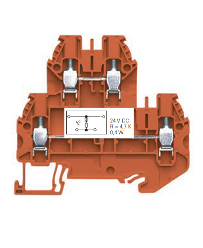 Клемма WT 4 E LDG +P O 24 - Wieland Electric