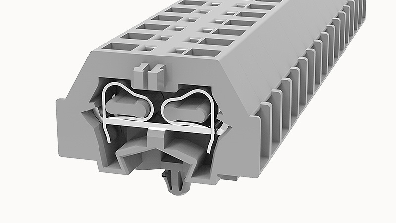 Проходная клемма WS2.5-DB-01P-11 - Degson