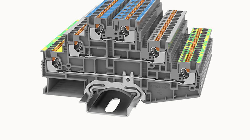 Этажная клемма DS1.5-3L-L/N/PE-01P-11 - Degson