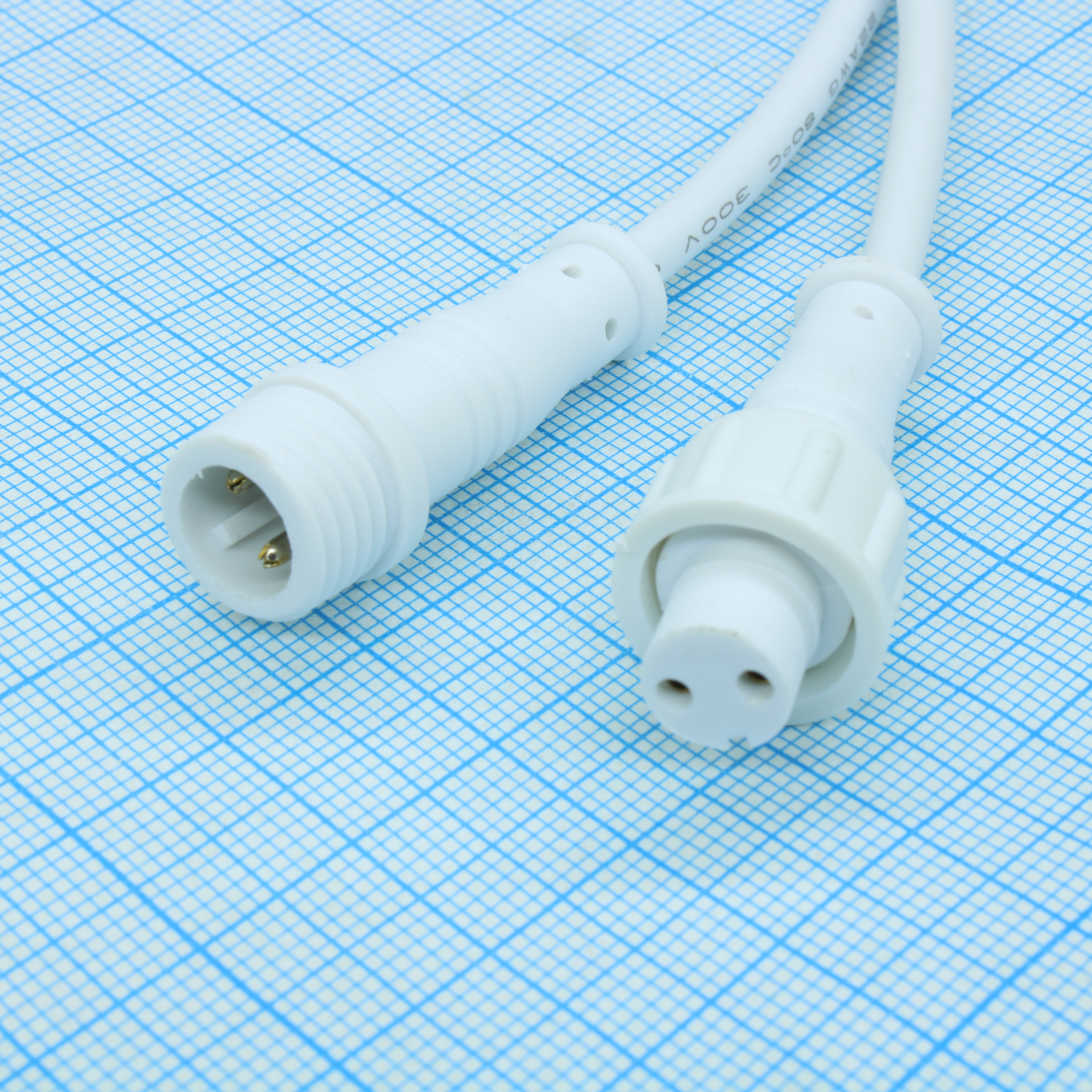 2PIN WP L=40 D=13MM 2*0.3MM2 - SZC