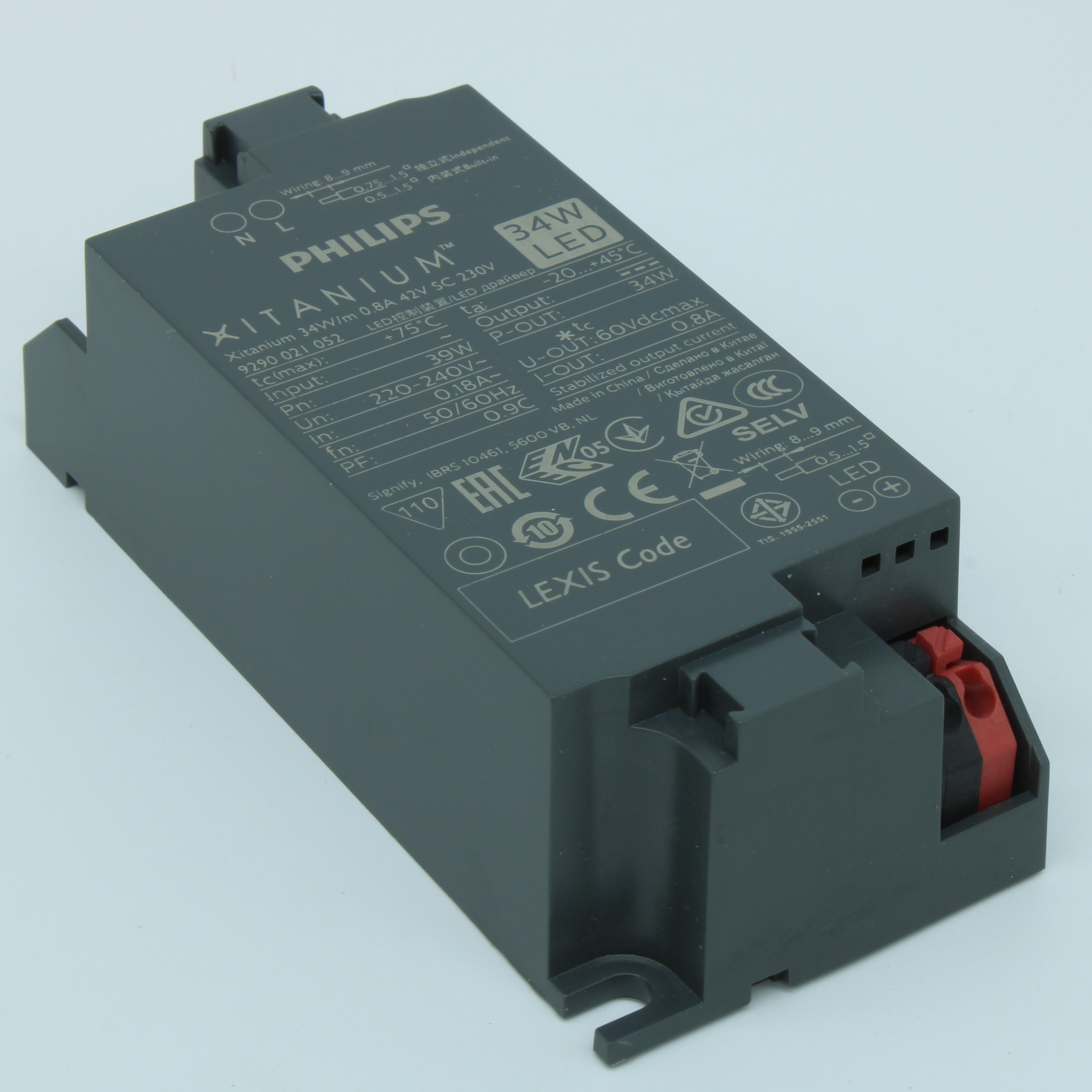 XITANIUM 34W/M 0.8A 42V SC 230V - Philips Electronics