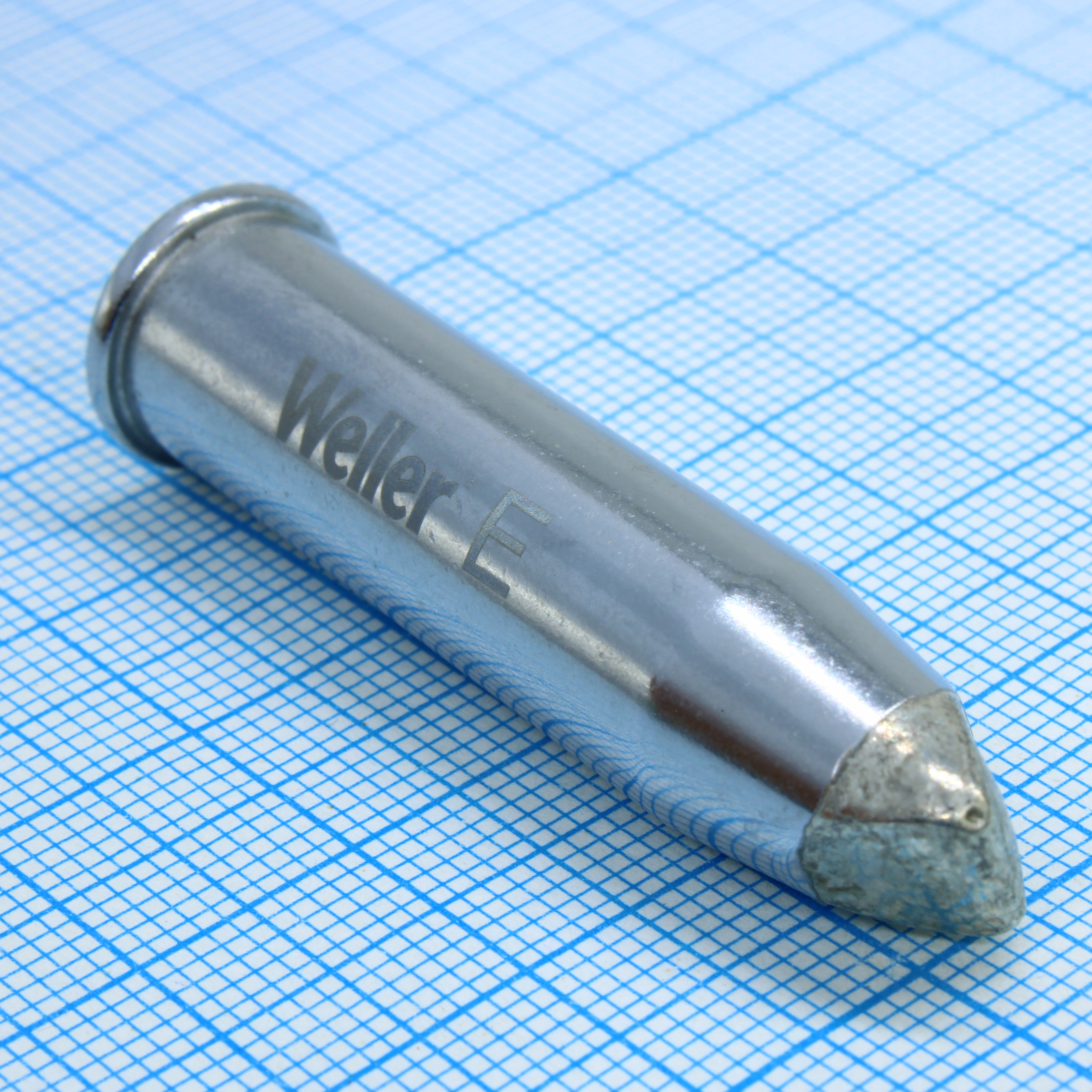 XHT E soldering tip 7.6x1,5mm Chisel - Weller